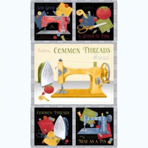 45" Wilmington Prints Common Threads 24" Panel