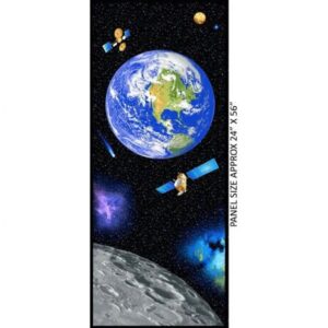 56" Benartex Space Race