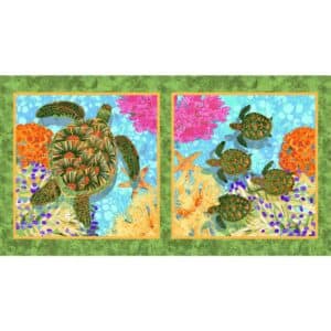 45" Andover Fabrics Reef 24" Panel