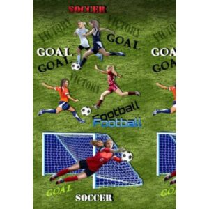 45" Kanvas Studio Women's Soccer Panel