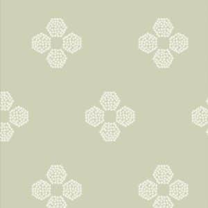 45" Art Gallery Fabrics Vert Fusion Droplet Petal