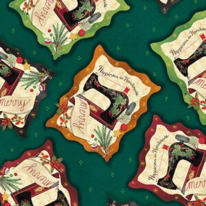 45" Quilting Treasures Happiness Is Homema