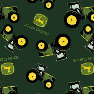 45" John Deere Tractors Toss Green