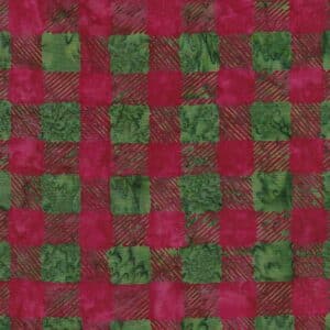 45" Island Batiks Check