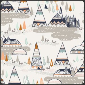 45" Art Gallery Fabrics Indian Summer Woodland