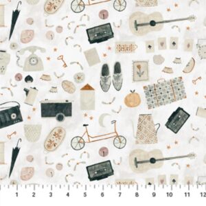 45" Figo Fabrics Memories