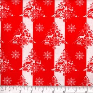 45" Christmas Tree Stripes
