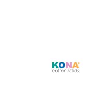 45" Robert Kaufman Kona Cotton Solid White