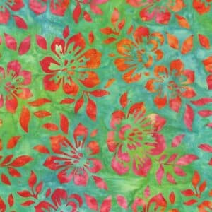 45" Robert Kaufman Artisan Batik Floral Paradise