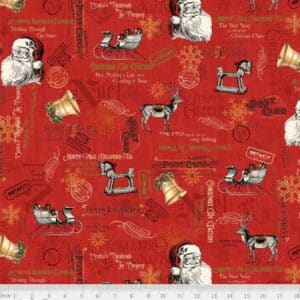 45" P & B Textiles North Pole Express