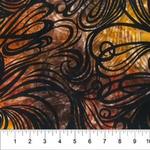 45" Banyan Batiks Color Me Bayan Swirls