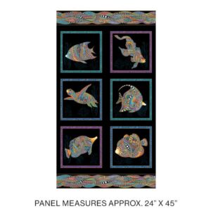 45" Benartex Hooked on Fish