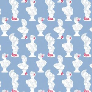 45" Camelot Fabrics A Stroll in Santorini