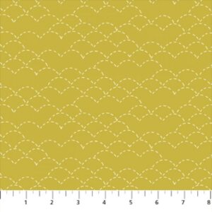 45" Figo Fabrics Hand Stitched