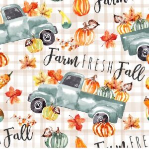 45" Farm Fresh Fall Trucks