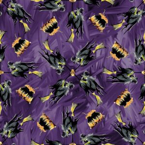 45" Blank Quilting Halloween Countdown Glow in the Dark