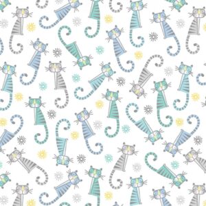 45" Benartex Adorable Tigers