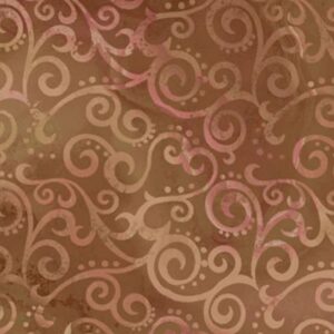 108" Quilting Treasures Ombre Scroll