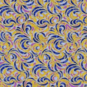 45" Robert Kaufman Midnight Nectar Metallic