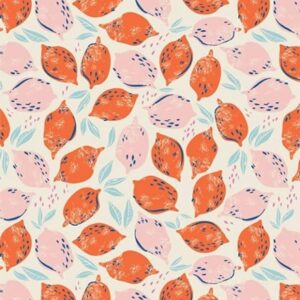 45" Art Gallery Fabrics Sunburst Peach Lemonade