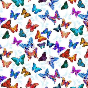 45" Blank Quilting Mariposa Dance Butterflies