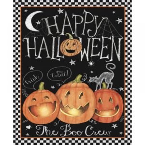 45" Happy Halloween 36" Panel