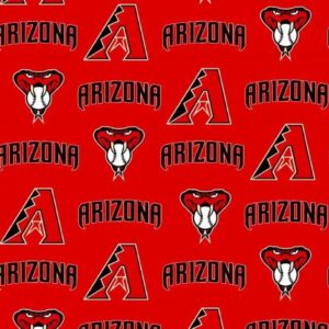 60" Fabric Traditions MLB Arizona Diamondbacks