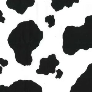 45" Fabric Traditions Cow Print
