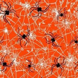 45" Fabric Editions Spider Webs