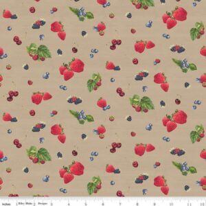 45" Riley Blake Monthly Placemats June Berry Toss