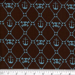 45" David Textiles Pirate Plaid