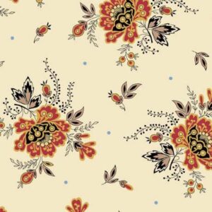 45" Quilting Treasures Addison Jacobean Toss