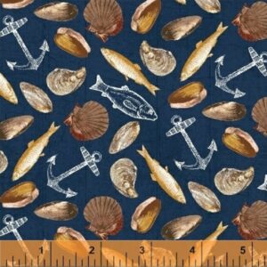 45" Windham Fabrics Fresh Catch