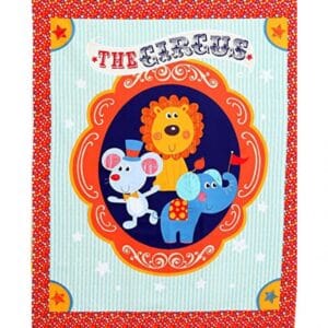 45" Davis Textiles Little Circus Panel