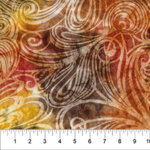 45" Banyan Batiks Color Me Bayan Swirls