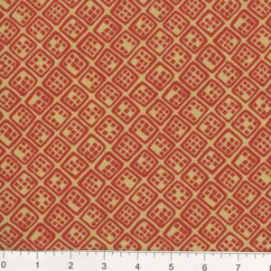 45" Clothworks Scarlet