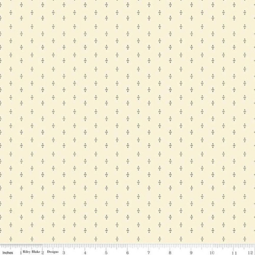 45" Riley Blake Hush Hush Low Volume Fabric | Marshall Dry Goods