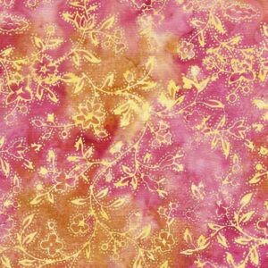 45" Island Batiks Dot Vine