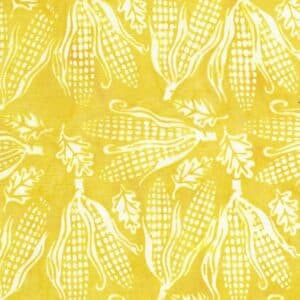 45" Island Batiks Corn Sunshine