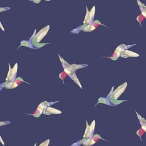 45" Andover Fabrics Avalon Hummingbird