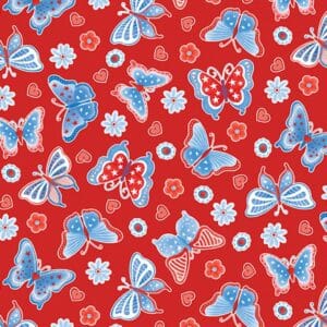 45" Benartex All American Gnomes