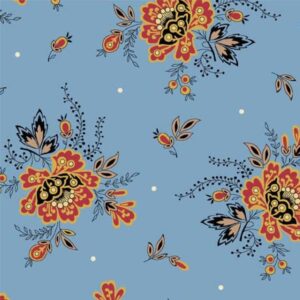 45" Quilting Treasures Addison Jacobean Toss