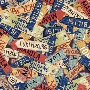 45" Paintbrush Studio Dear Friends