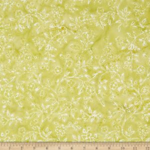45" Island Batiks Dots Vine