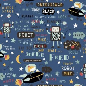 45" Michael Miller Super Fred