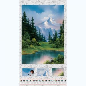 45" Studio E Fabrics Joy of Painting Digital 24" Panel