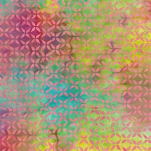 45" Island Batiks Petals-Dark Moonstone