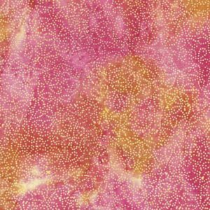 45" Island Batiks Dot Floral