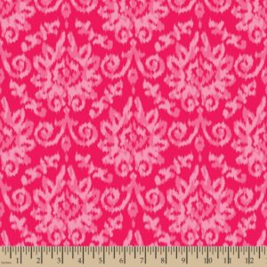 45" Patrick Lose Flower Power Ikat Chenille