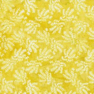 45" Island Batiks Tiny Leaves